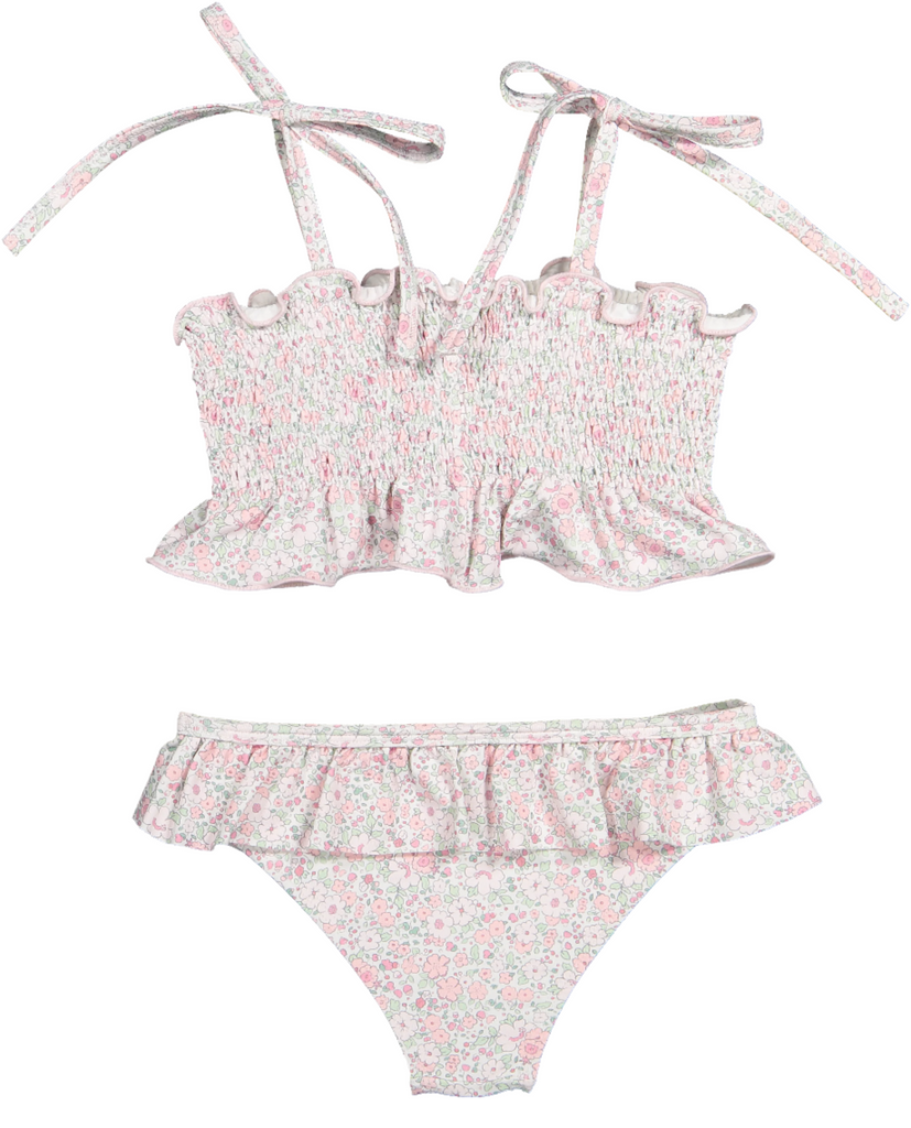 Pink Ditsy Floral Bikini