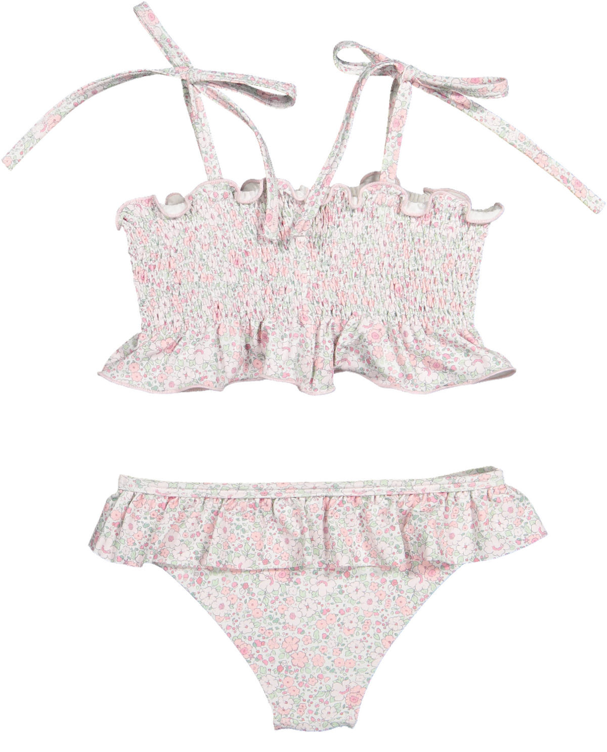 Pink Ditsy Floral Bikini