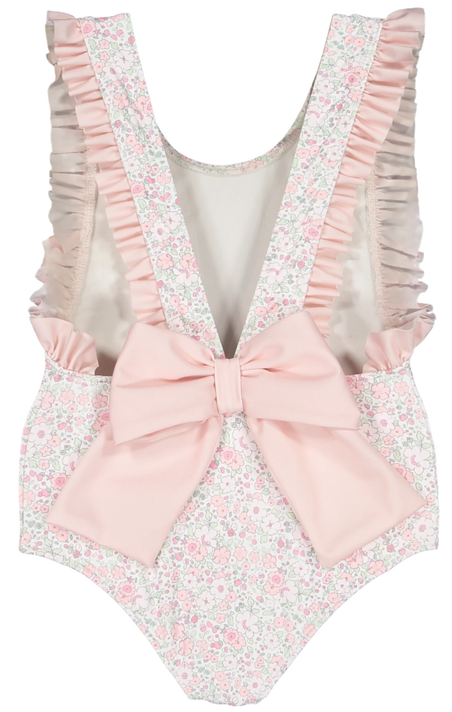 Pink Ditsy Floral Swimsuit