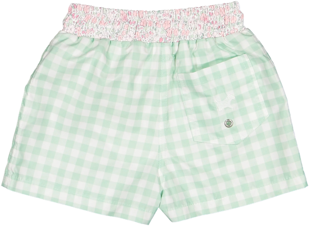 Pink Ditsy Floral Trunks