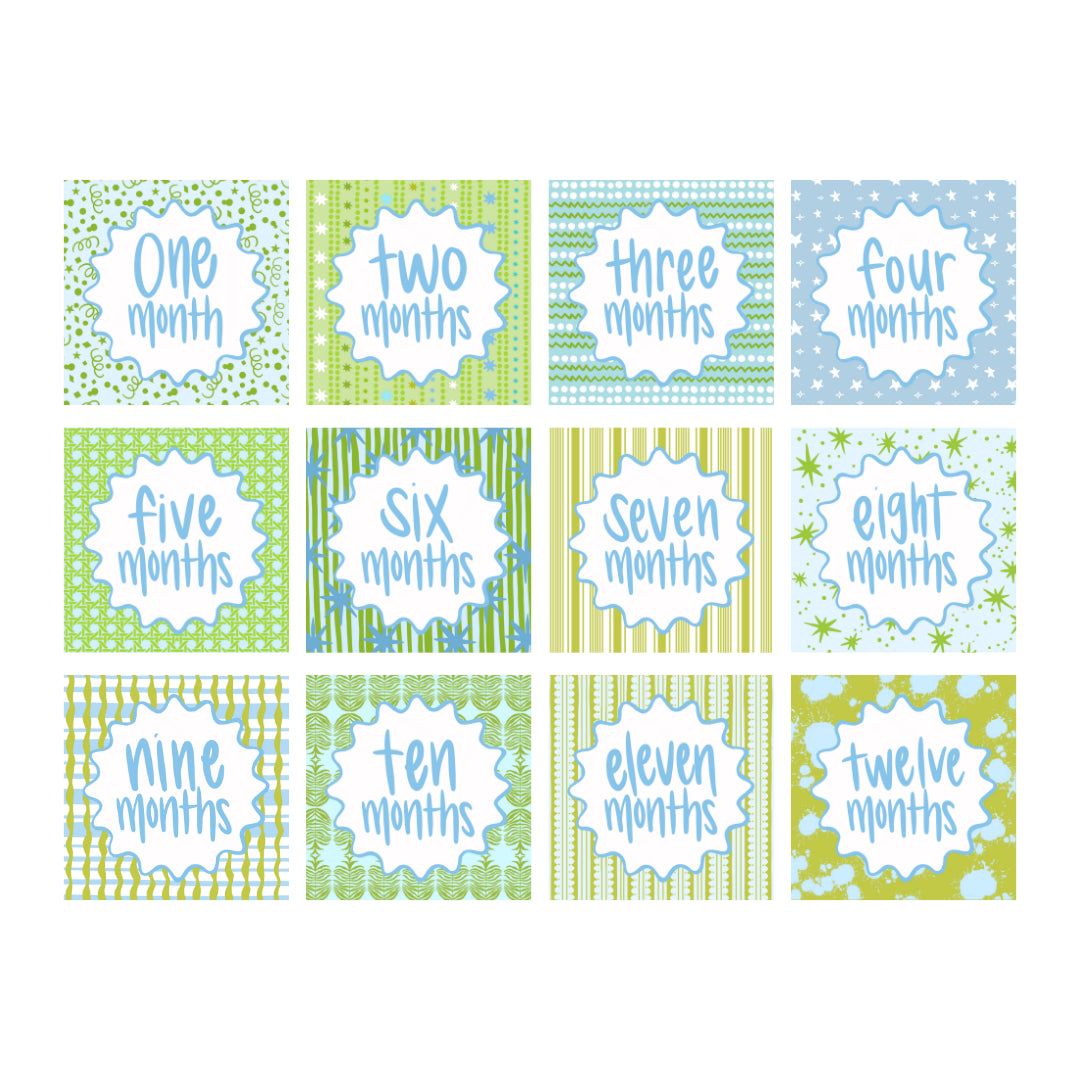 Baby Blues Milestone Cards
