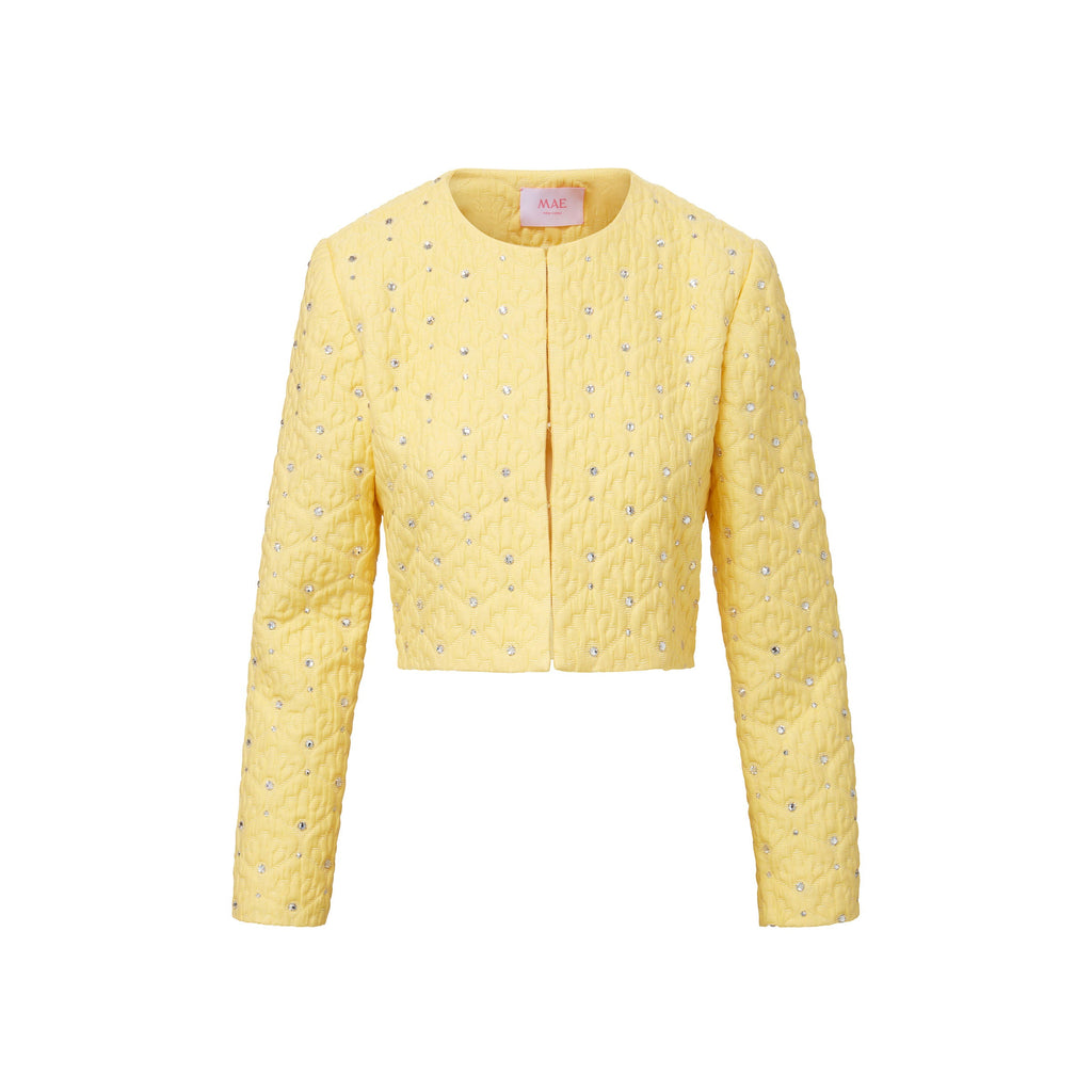 Blaire Jacket in Crystal Cloque