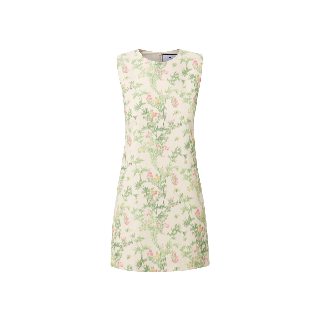 MAE x Scalamandré Laurel Dress in Jardin De Chine