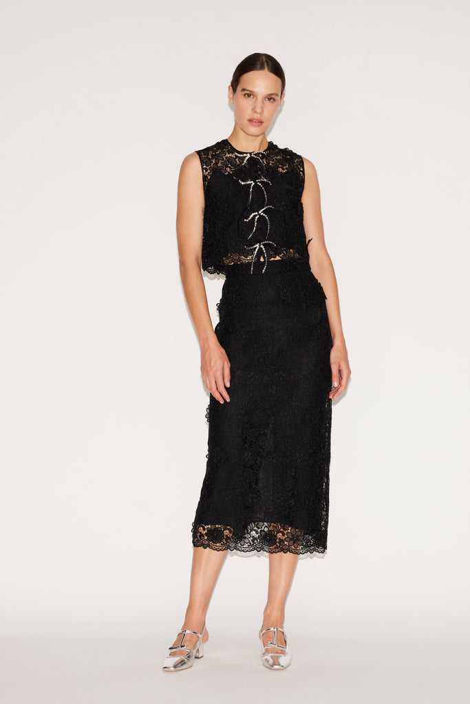 Jack Top Black Lace