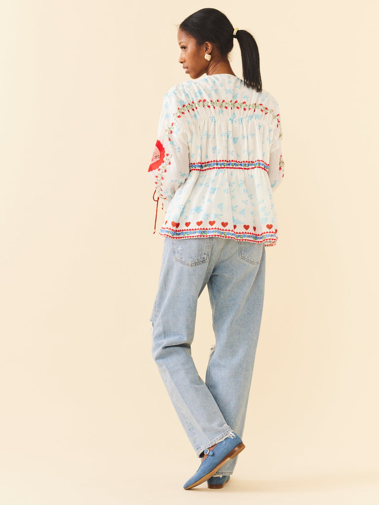 Isle Top in Alfie White