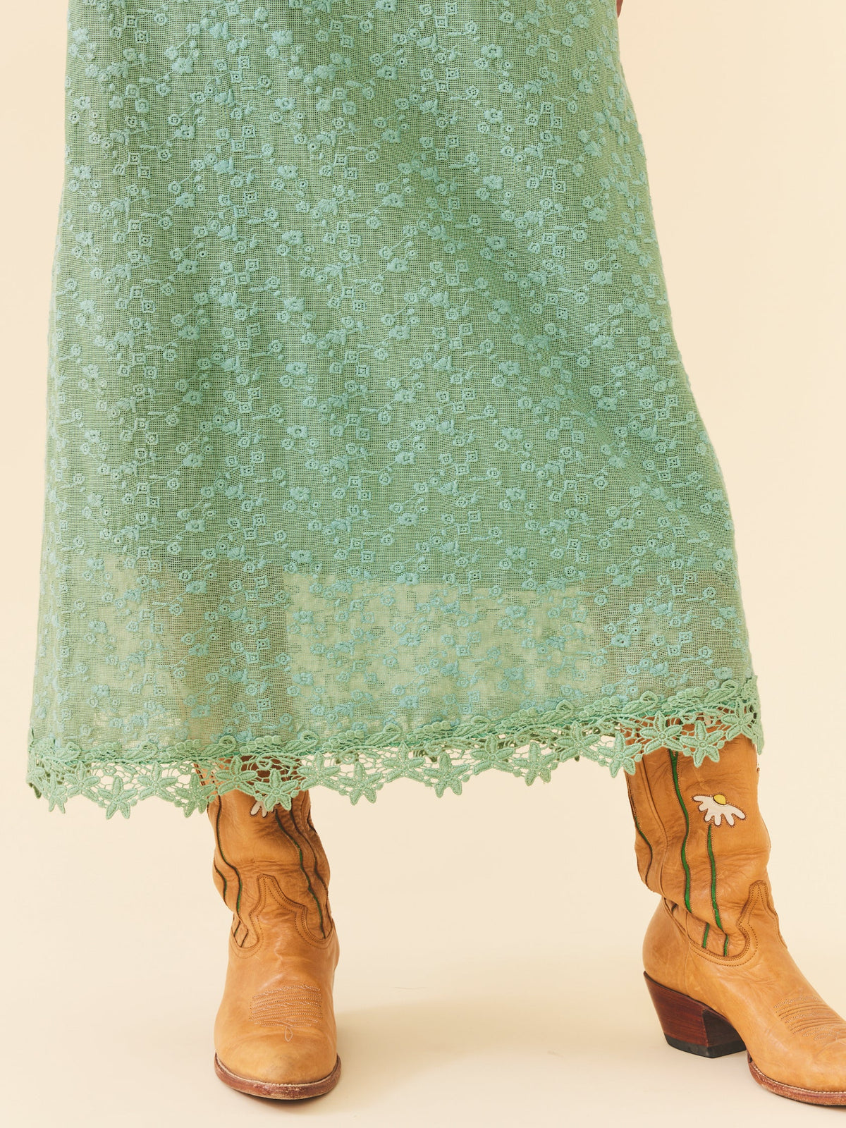 Marina Dress in Marina Green