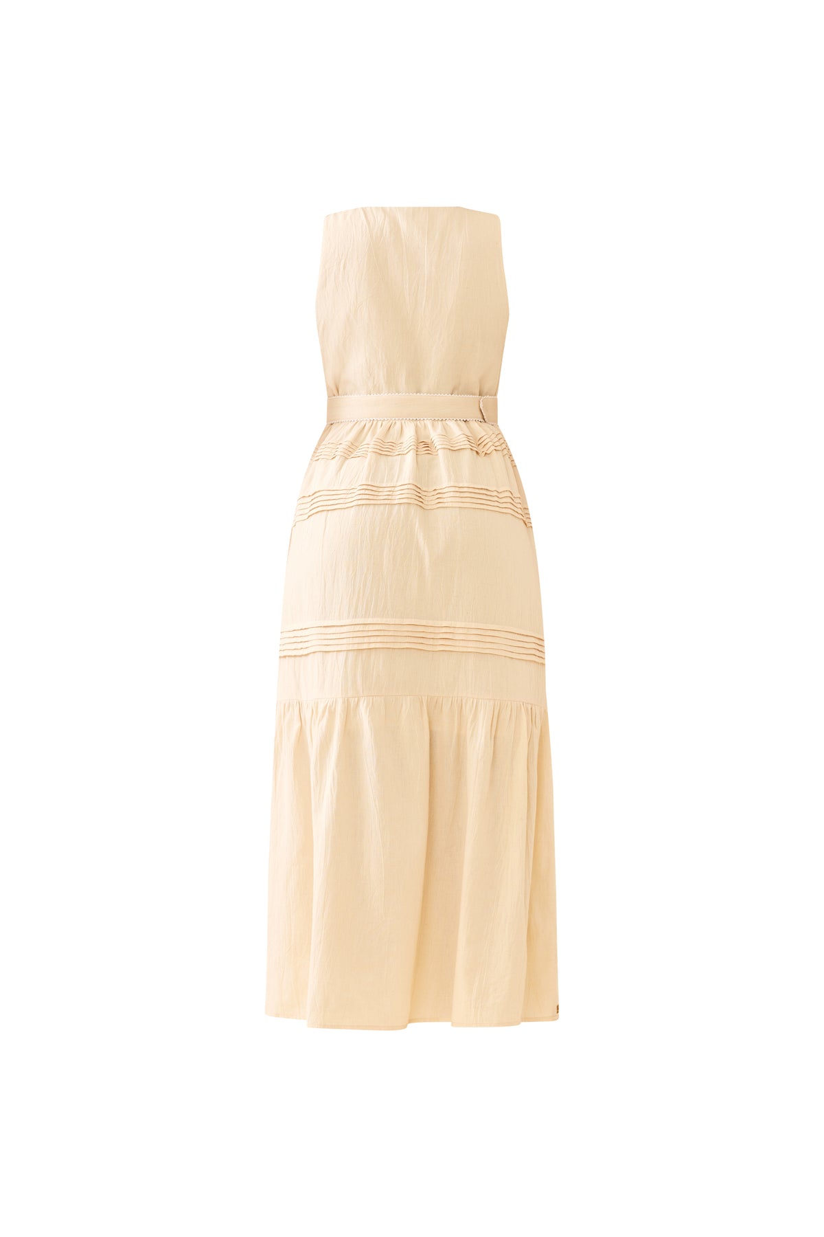 Sophia Dress in Khaki Garden