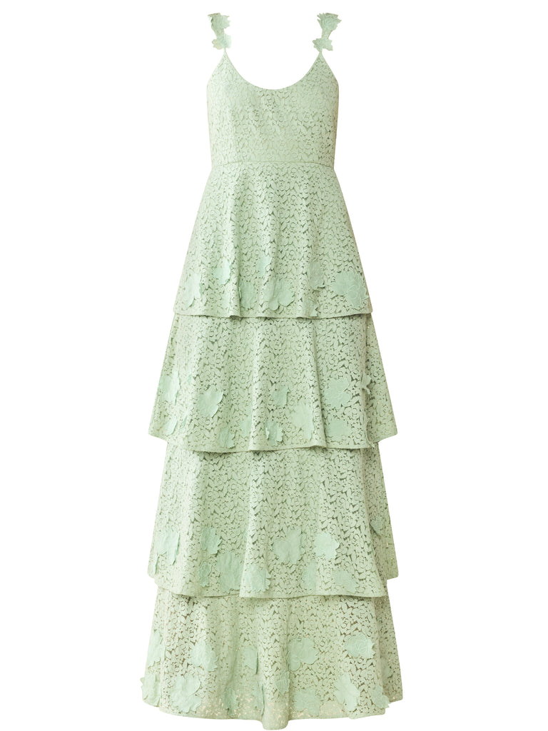 Emmy Dress in Minty Green