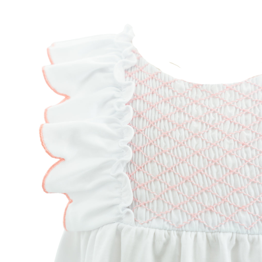 Annie Girl Set in Pink Stripes