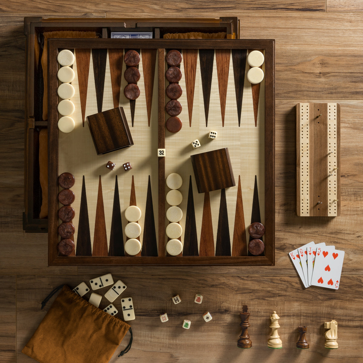 Chess 7-In-1 Heirloom Edition