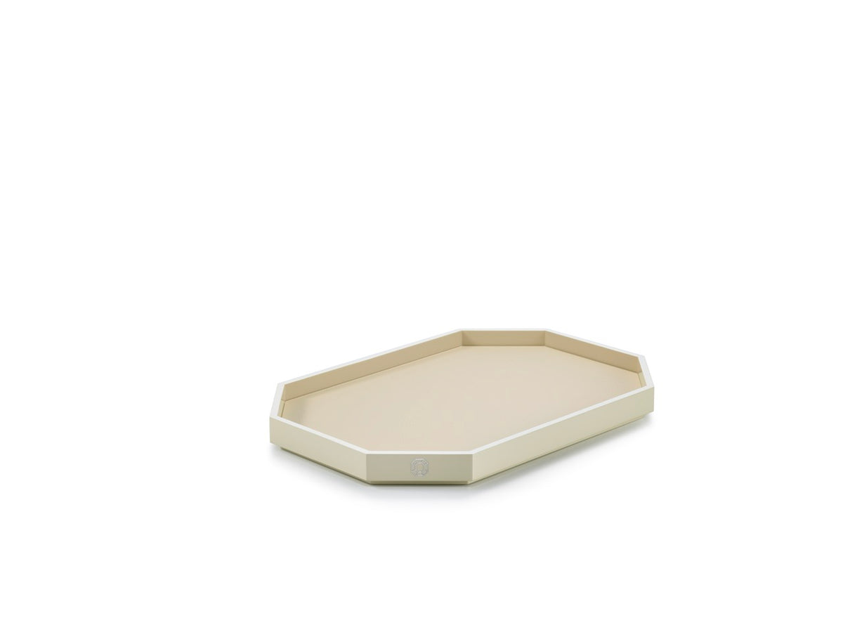 Octogone Tray Medium in Ivory