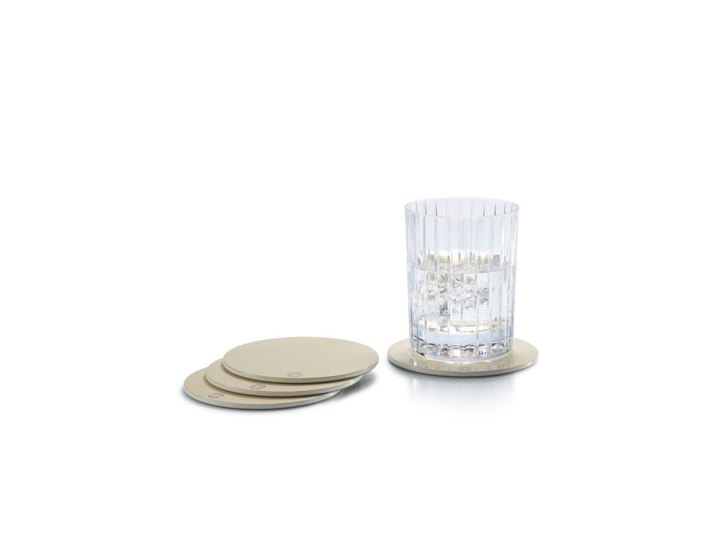 Octogone Coasters in Ivory, Set of 4