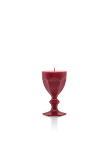 Harcourt Glass Candle in Red
