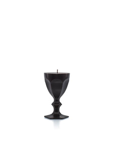 Harcourt Glass Candle in Black