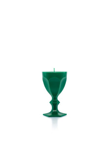 Harcourt Glass Candle in Green