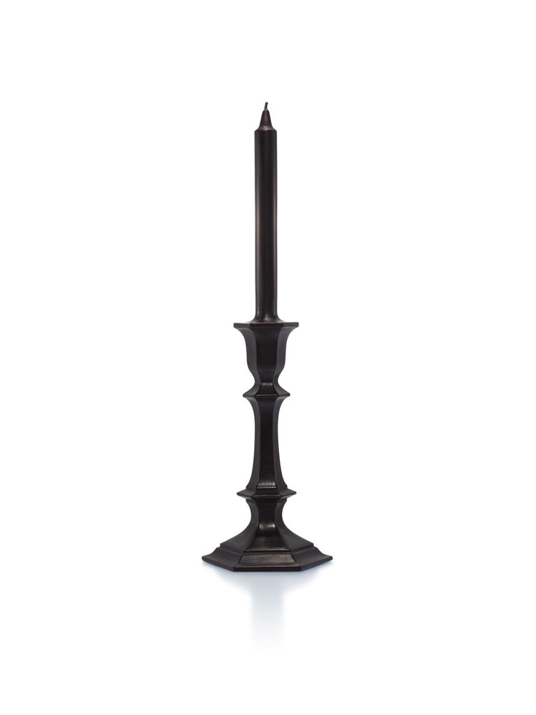 Harcourt Candlestick Candle in Black