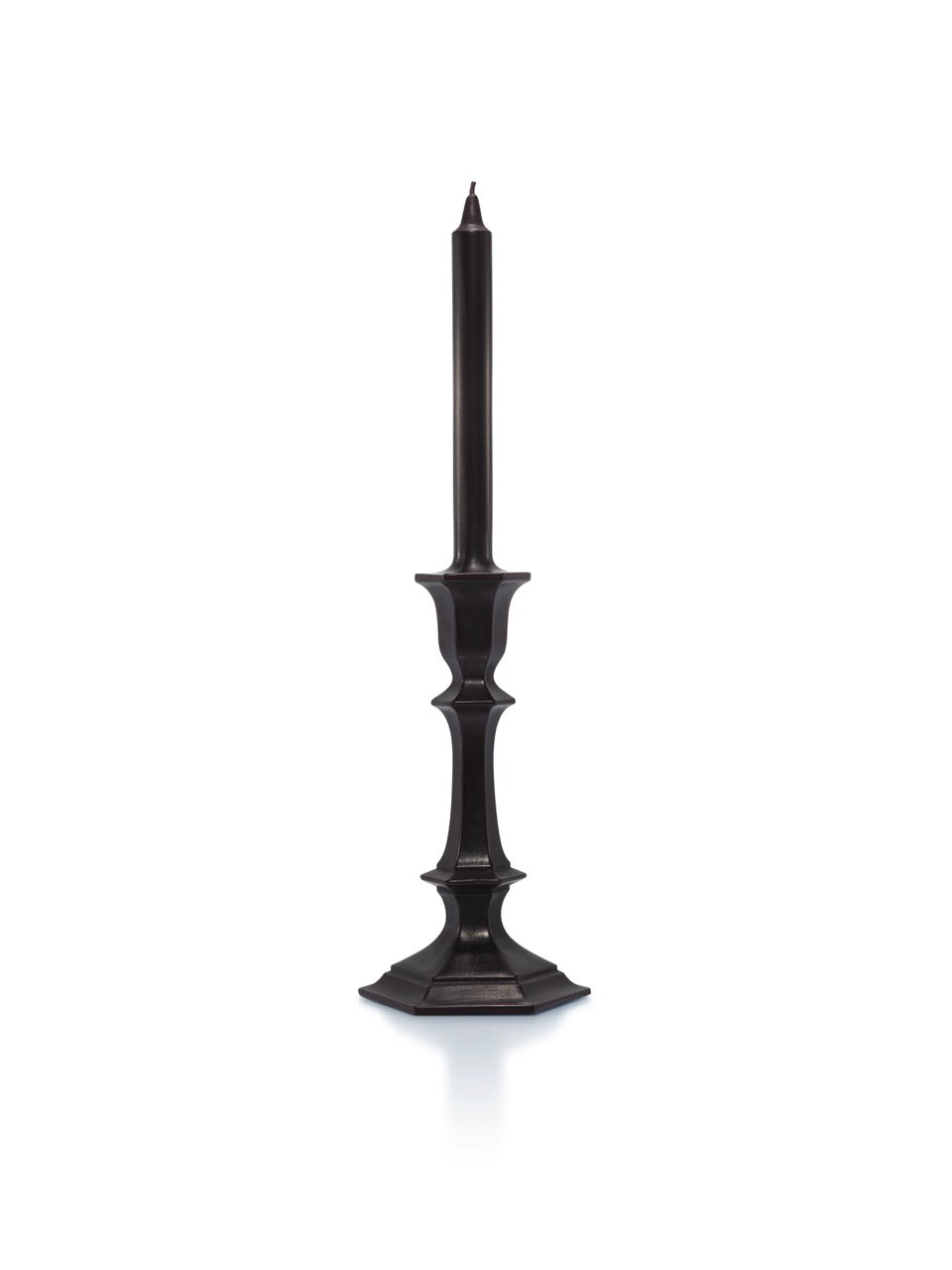 Harcourt Candlestick Candle in Black