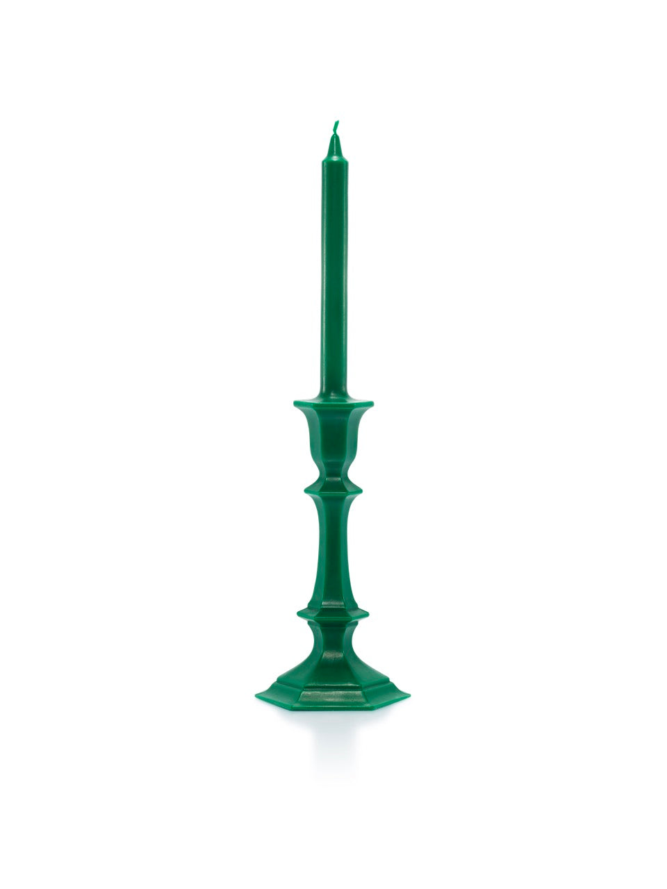 Harcourt Candlestick Candle in Green