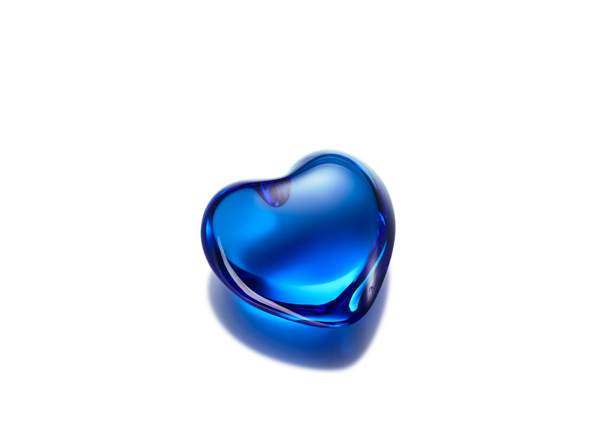 Puffed Heart in Blue