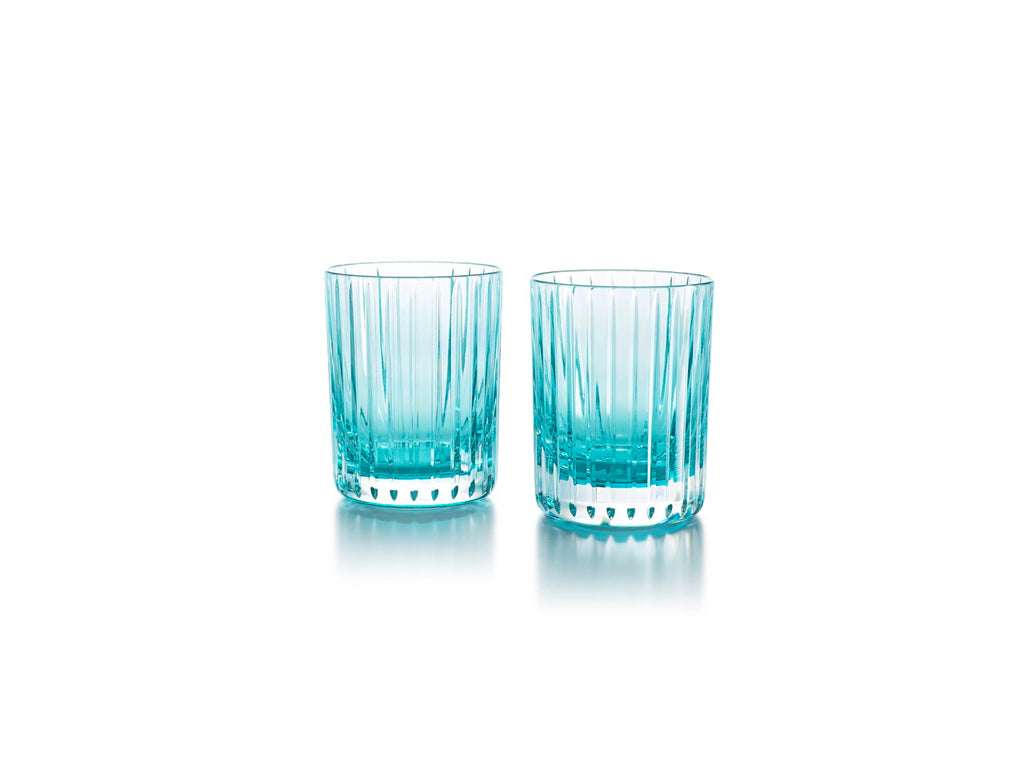 Harmonie Double Old Fashion Tumbler in Pastel Turquoise, Set of 2
