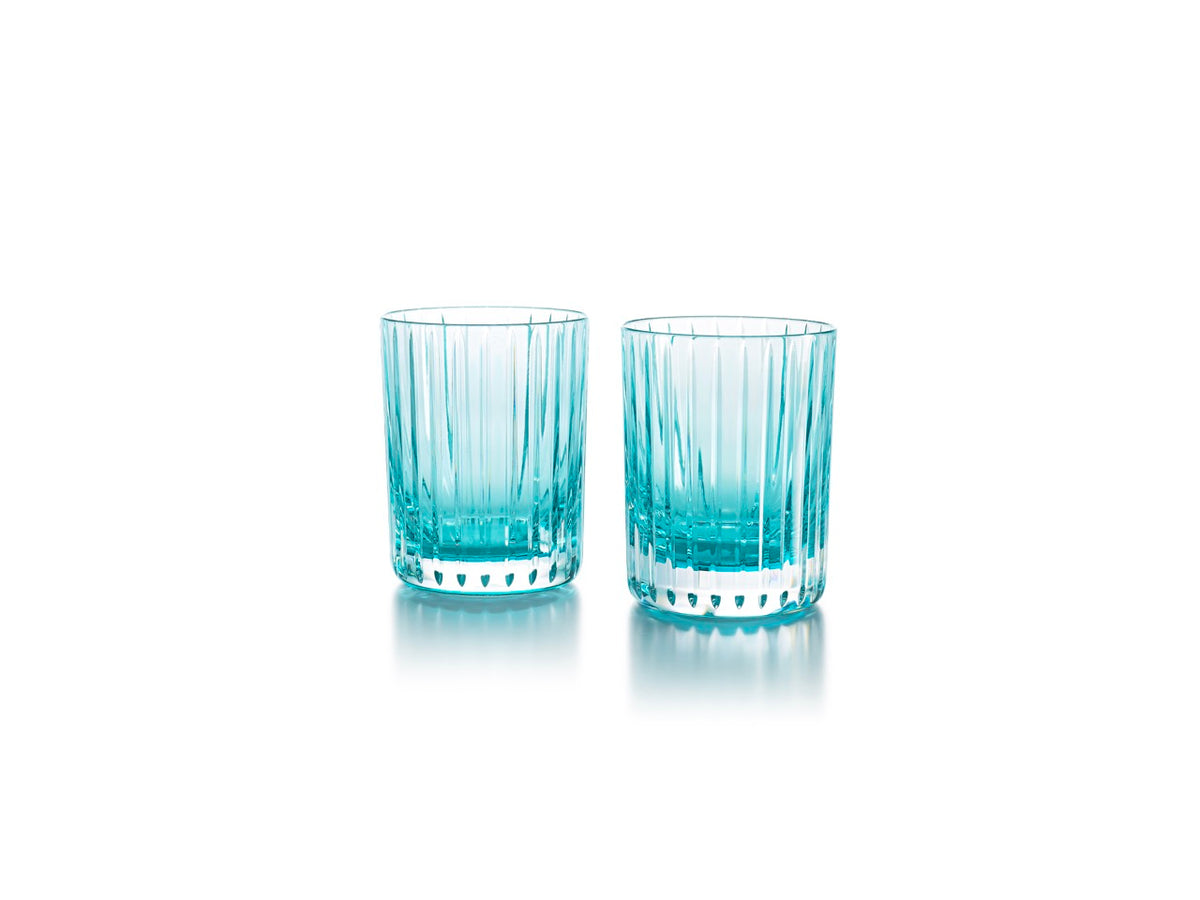 Harmonie Double Old Fashion Tumbler in Pastel Turquoise, Set of 2