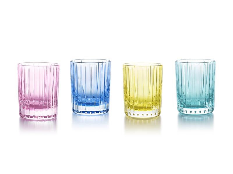 Harmonie Double Old Fashion Tumbler in Pastel, Set of 4