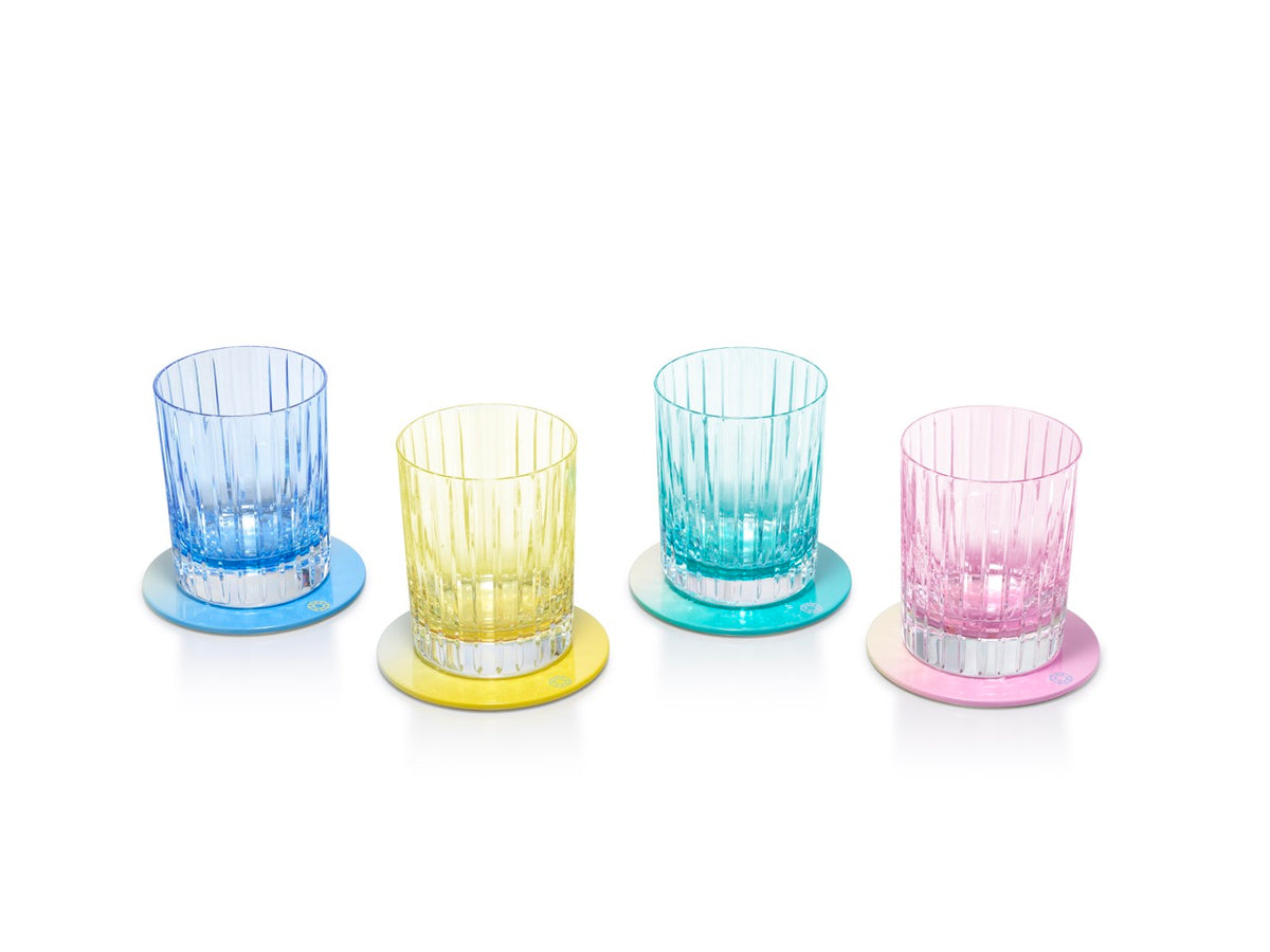 Octogone Coasters in Pastel, Set of 4