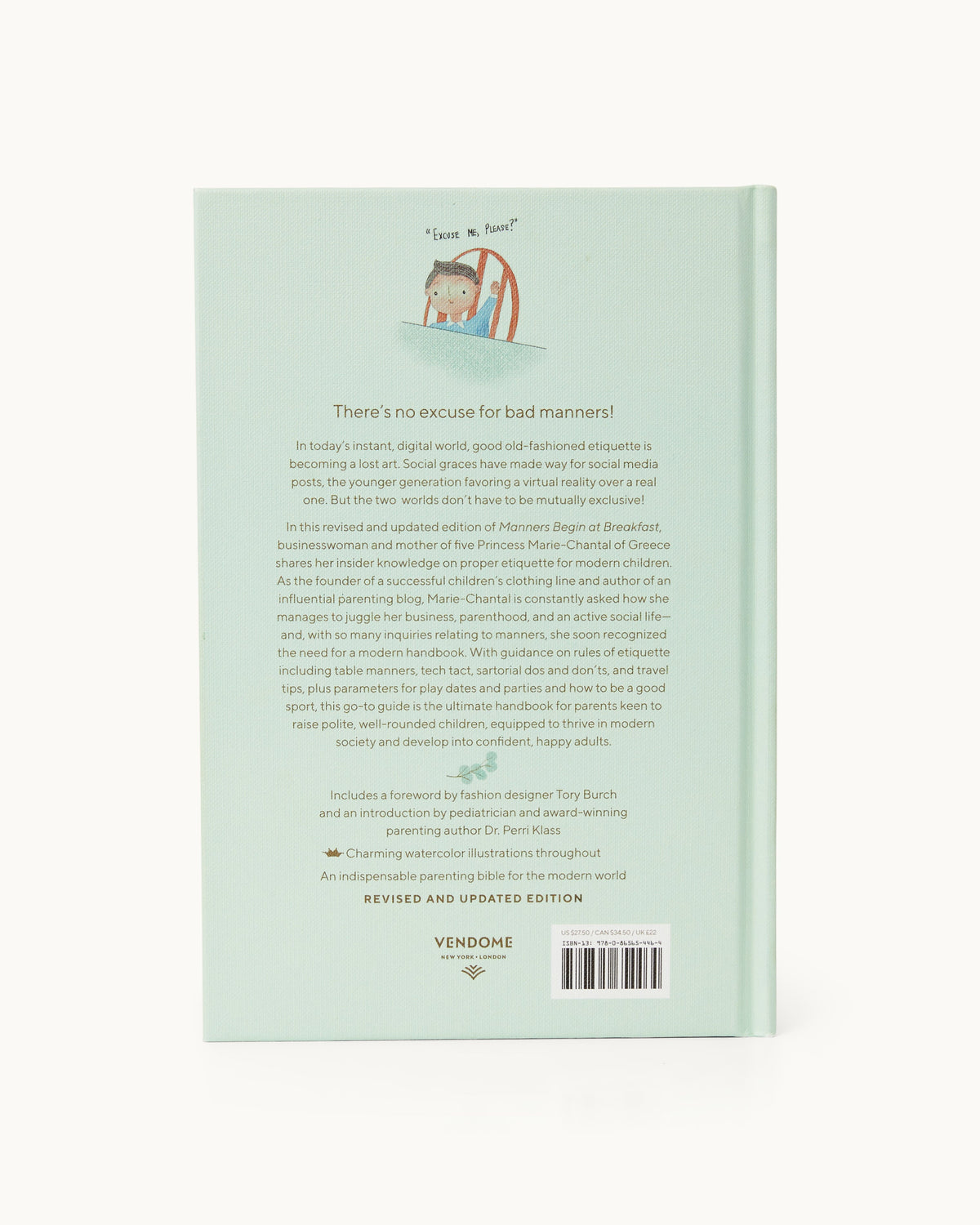 Manners Begin at Breakfast Book in Keepsake Edition