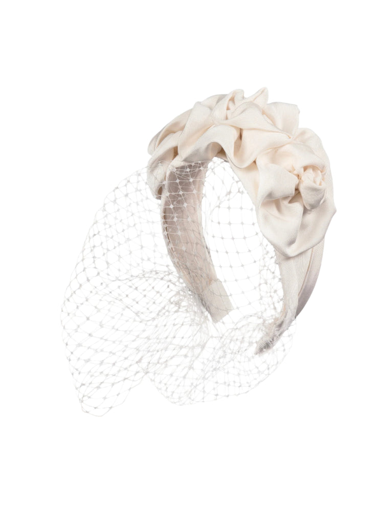 Triple Rosette with Veil