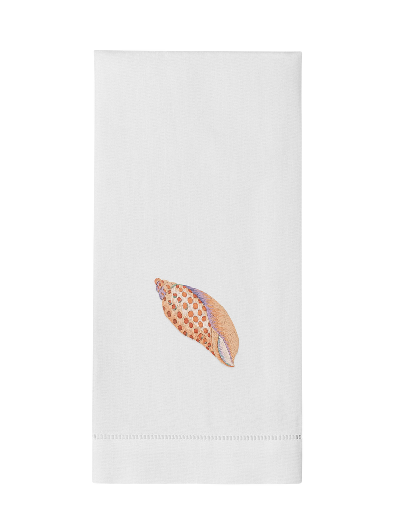 Shell Cone Blush Towel
