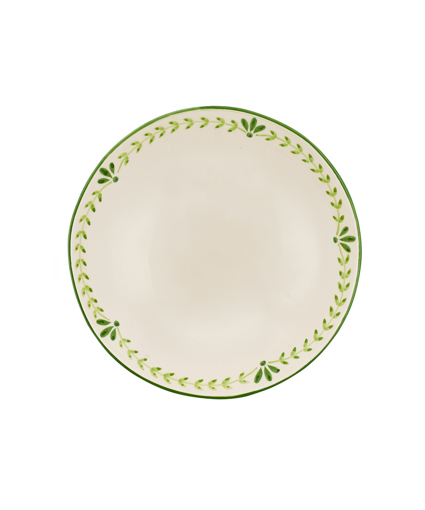 Rebecca Udall, Elouise Serving Bowl, Green Pattern