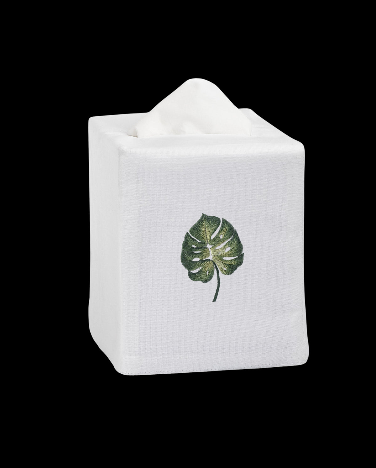 Tropical Leaf Tissue Box Cover