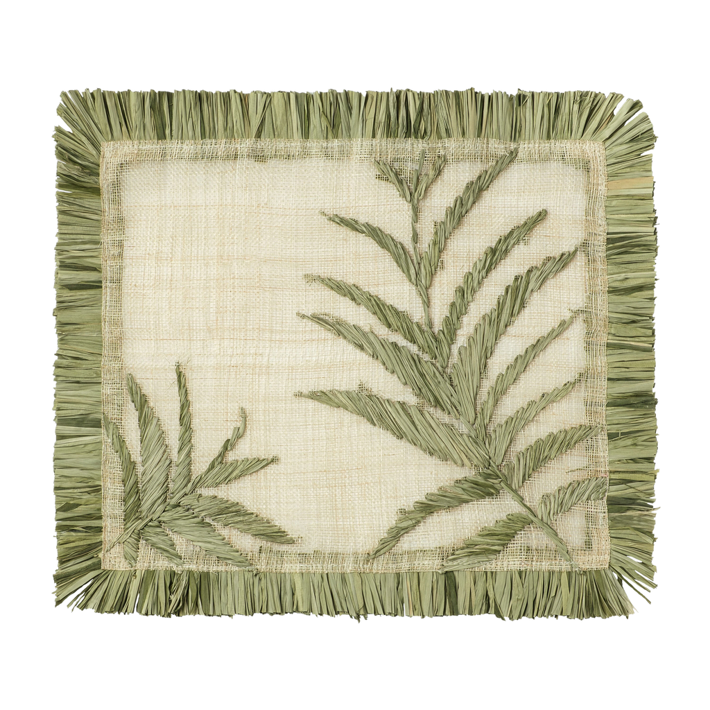 Straw Frond Placemat, Set of Four