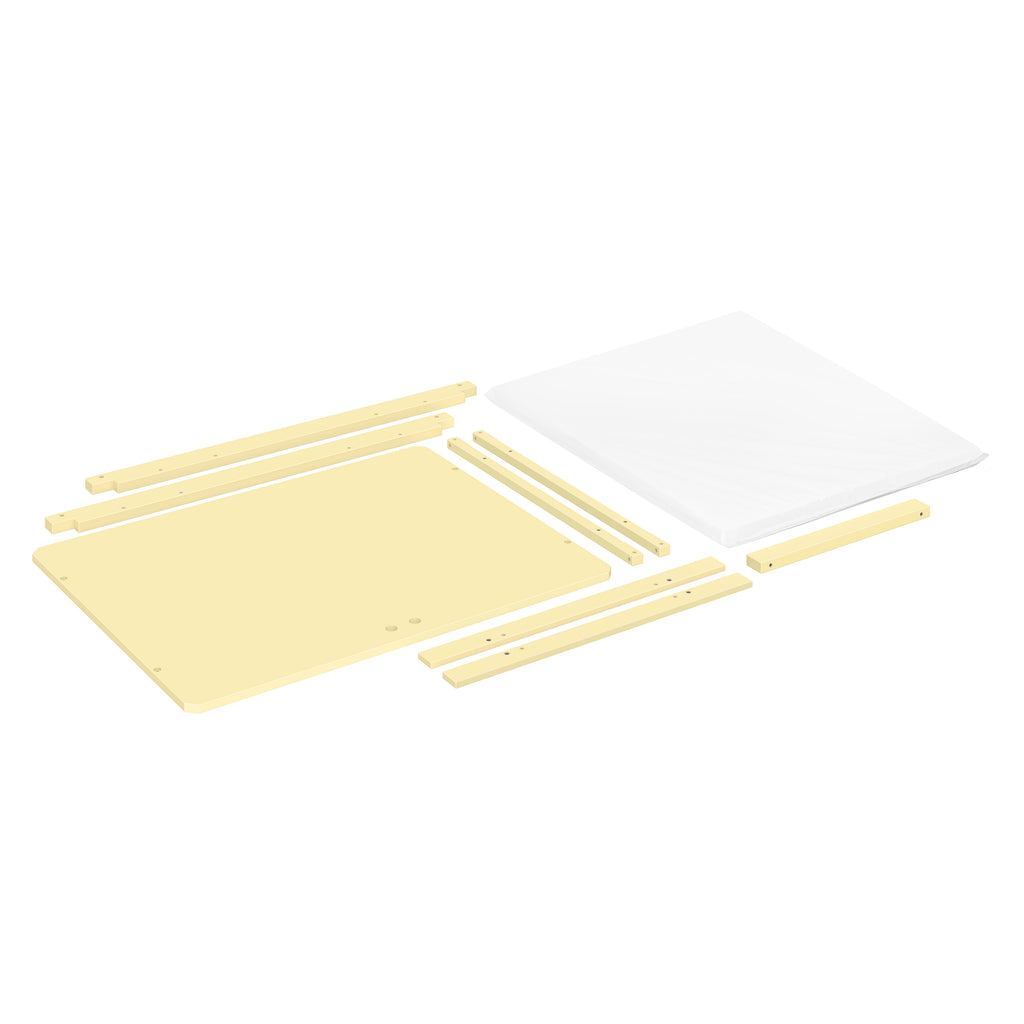 Rolli All-Stages® Midi Crib Conversion Kit in Pale Yellow