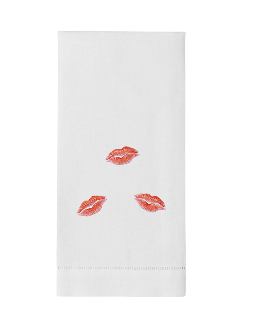 Triple Kiss Hand Towel