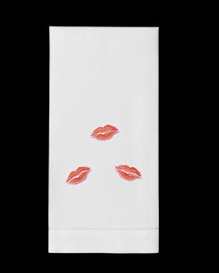 Triple Kiss Hand Towel