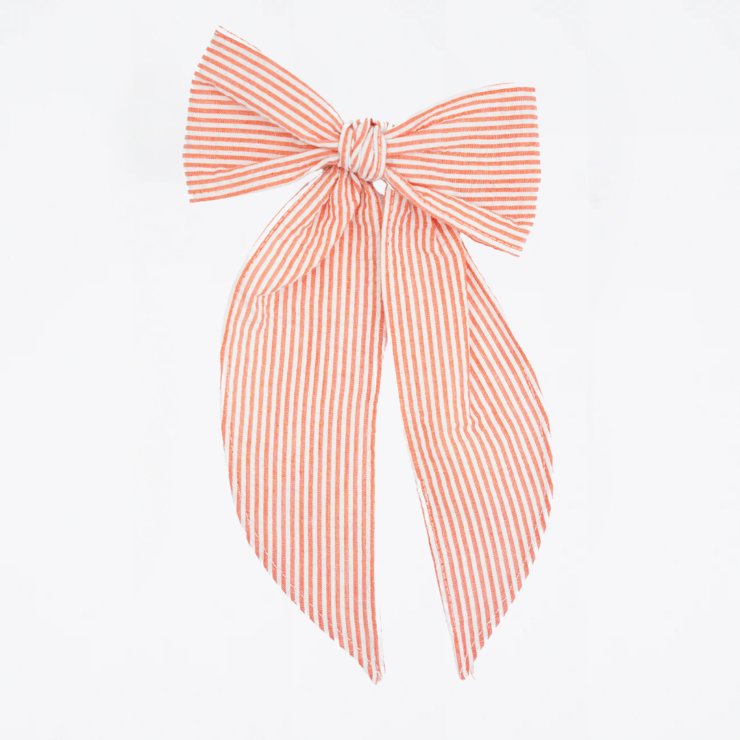 Annie Bow in Red Stripes