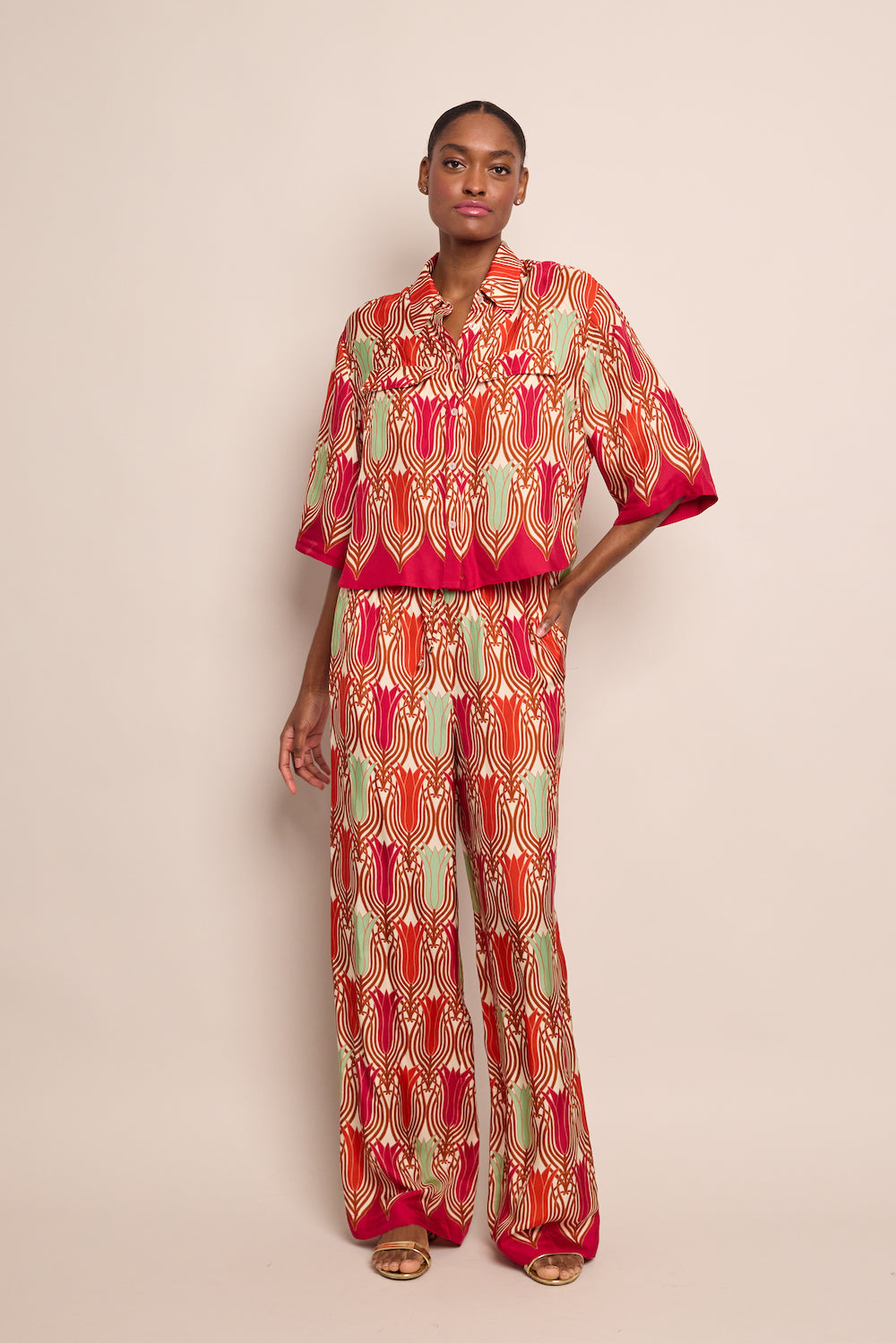 Girona Pants in Lana Egret