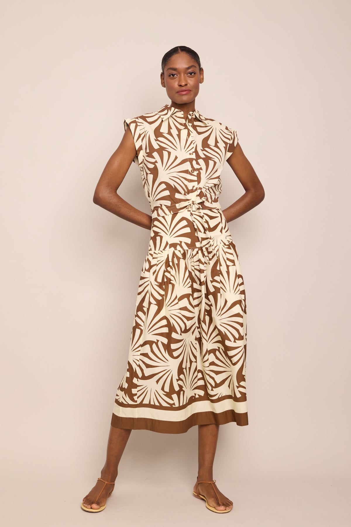 Diya Skirt in Catalina Khaki