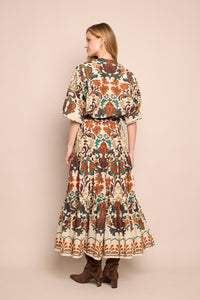 Melanie Skirt in Mira Stone