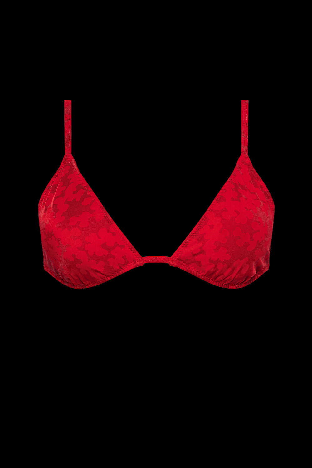 The Lucy Top in Red Coral