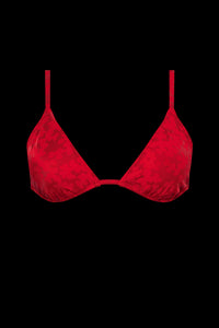 The Lucy Top in Red Coral