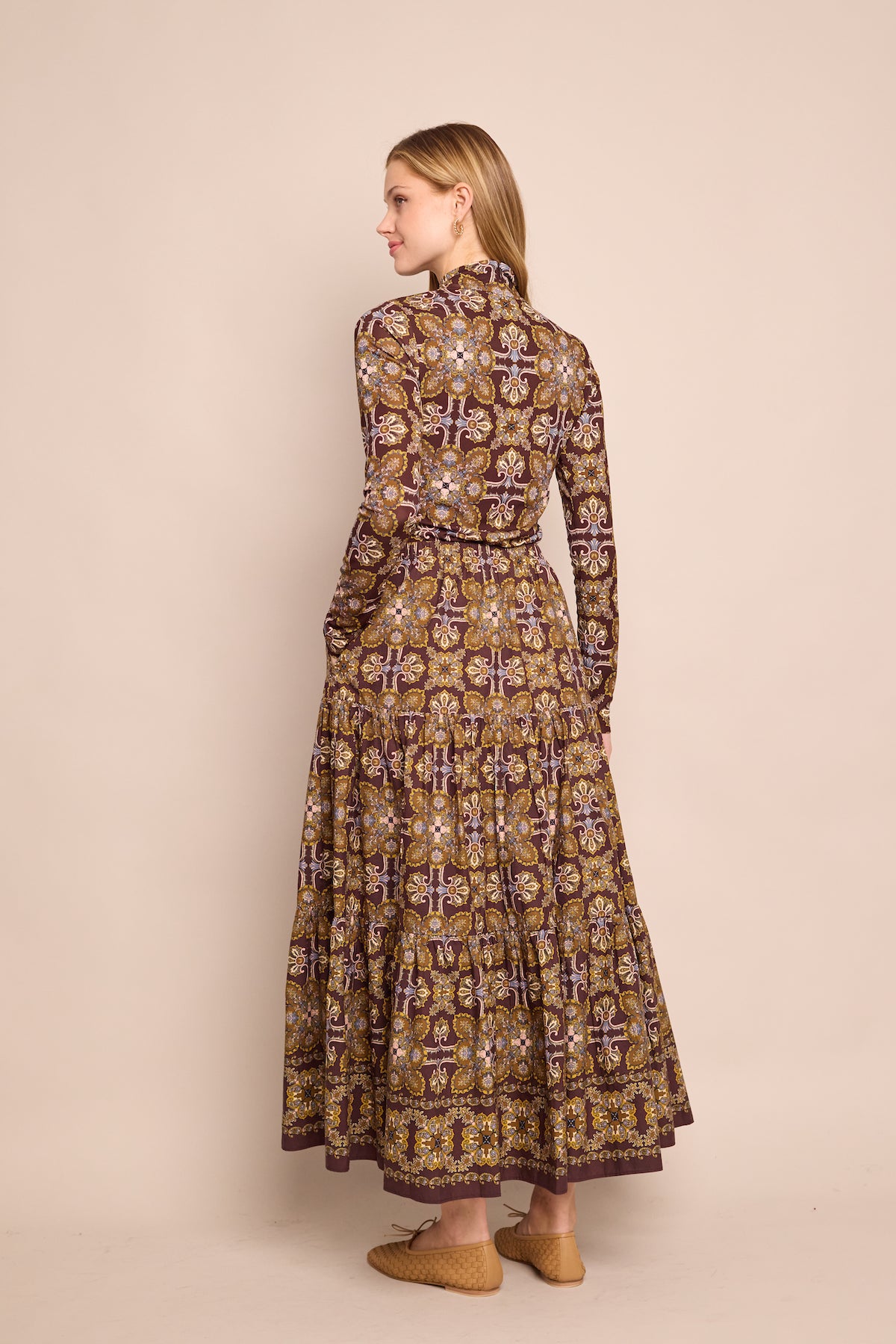 Melanie Skirt in Vintage Tile Brown