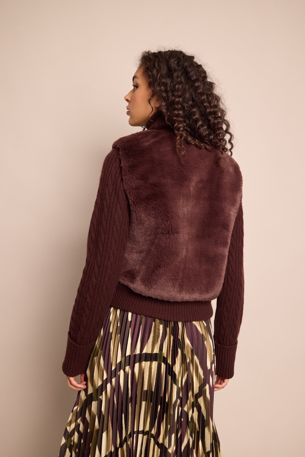 Logan Jacket in Brown