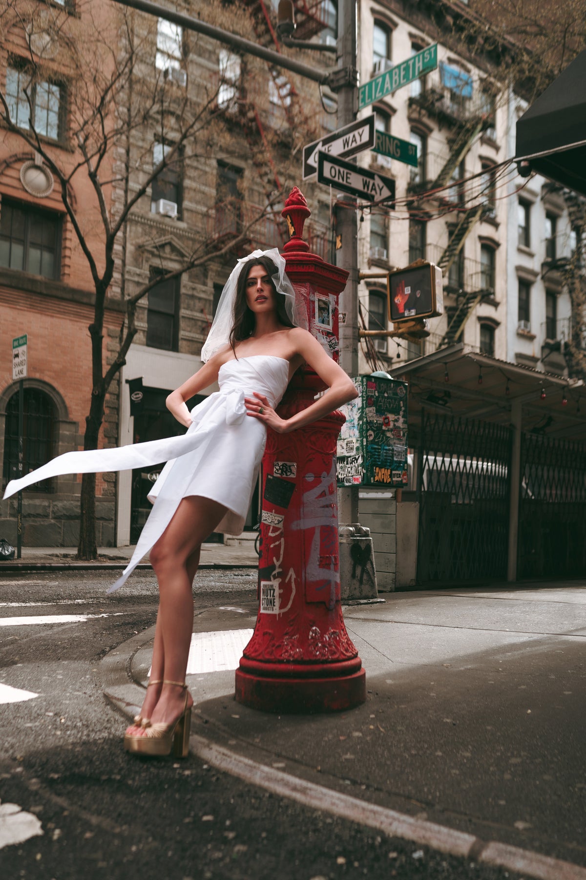 Beckford Dress in White