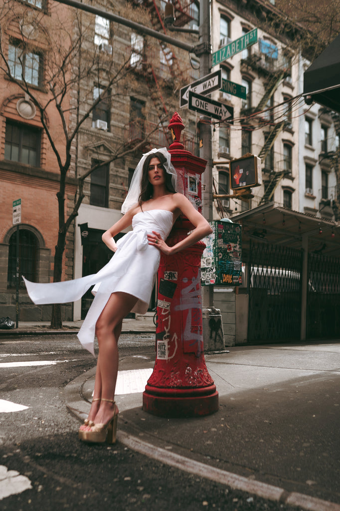 Beckford Dress in White