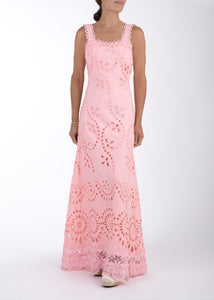 Le Bouquet Maxi Dress in Pink