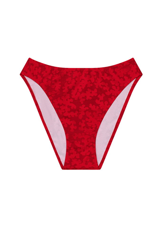 The Marie Bottom in Red Coral