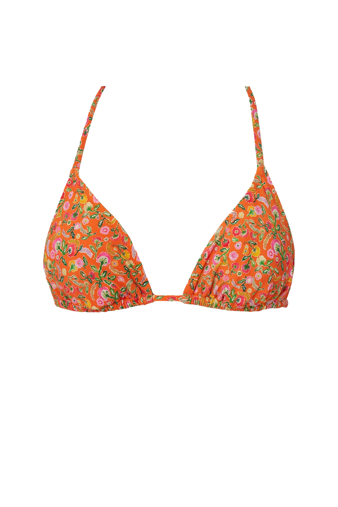 The Izzy Top in Tangerine Tango