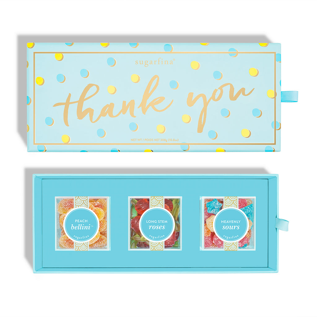 WS Thank You 3 Piece Preset Candy Bento Box